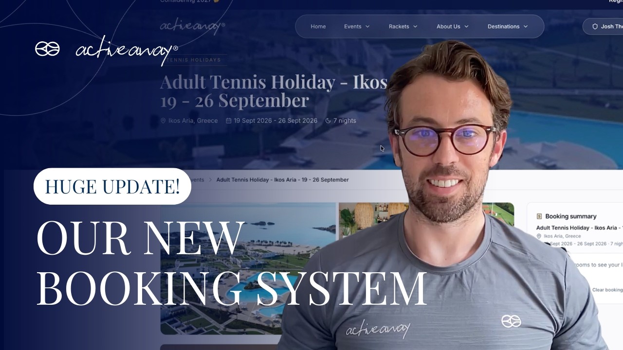 HUGE UPDATE! | Active Away's NEW Booking System