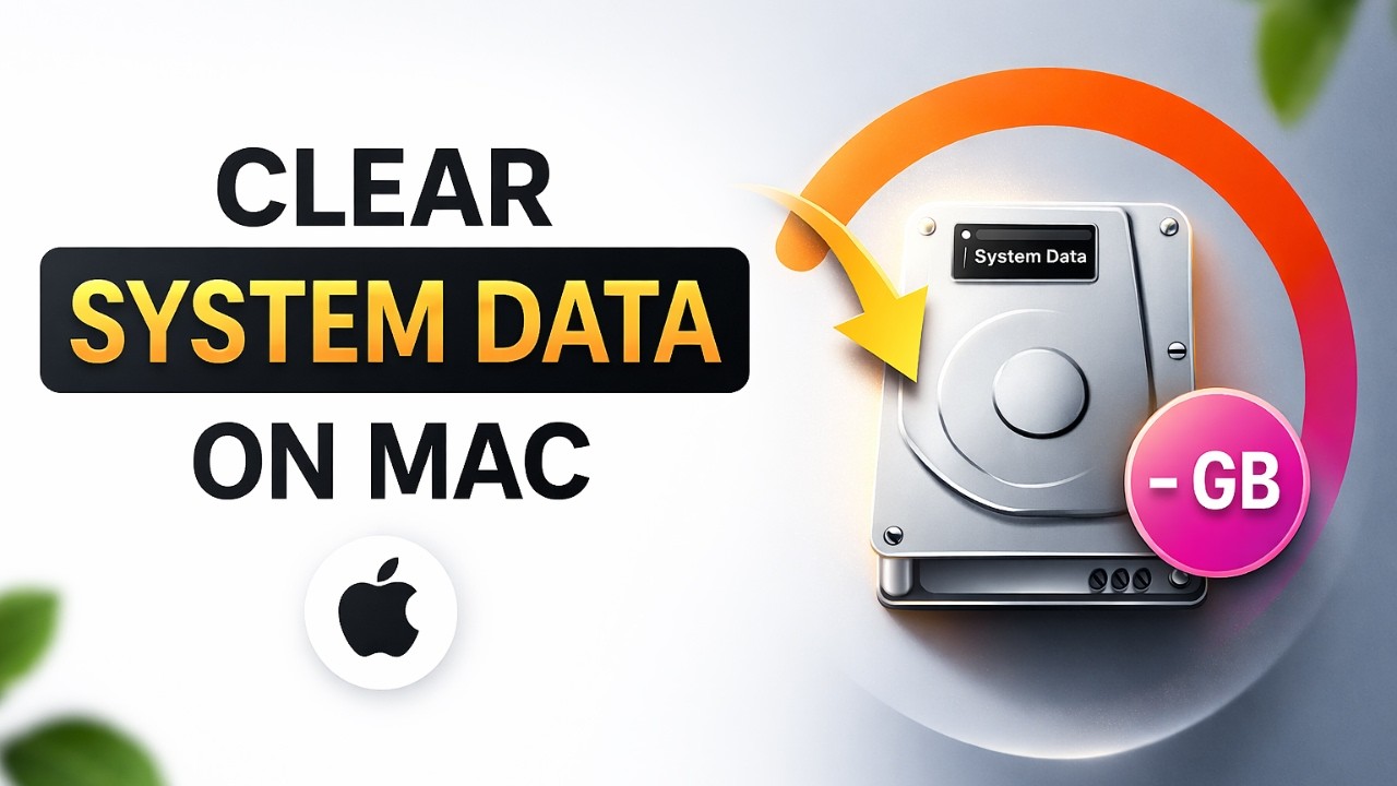 How To Clear Up System Data On Mac | Free Up Mac Storage | macOS Tutorial (2026)