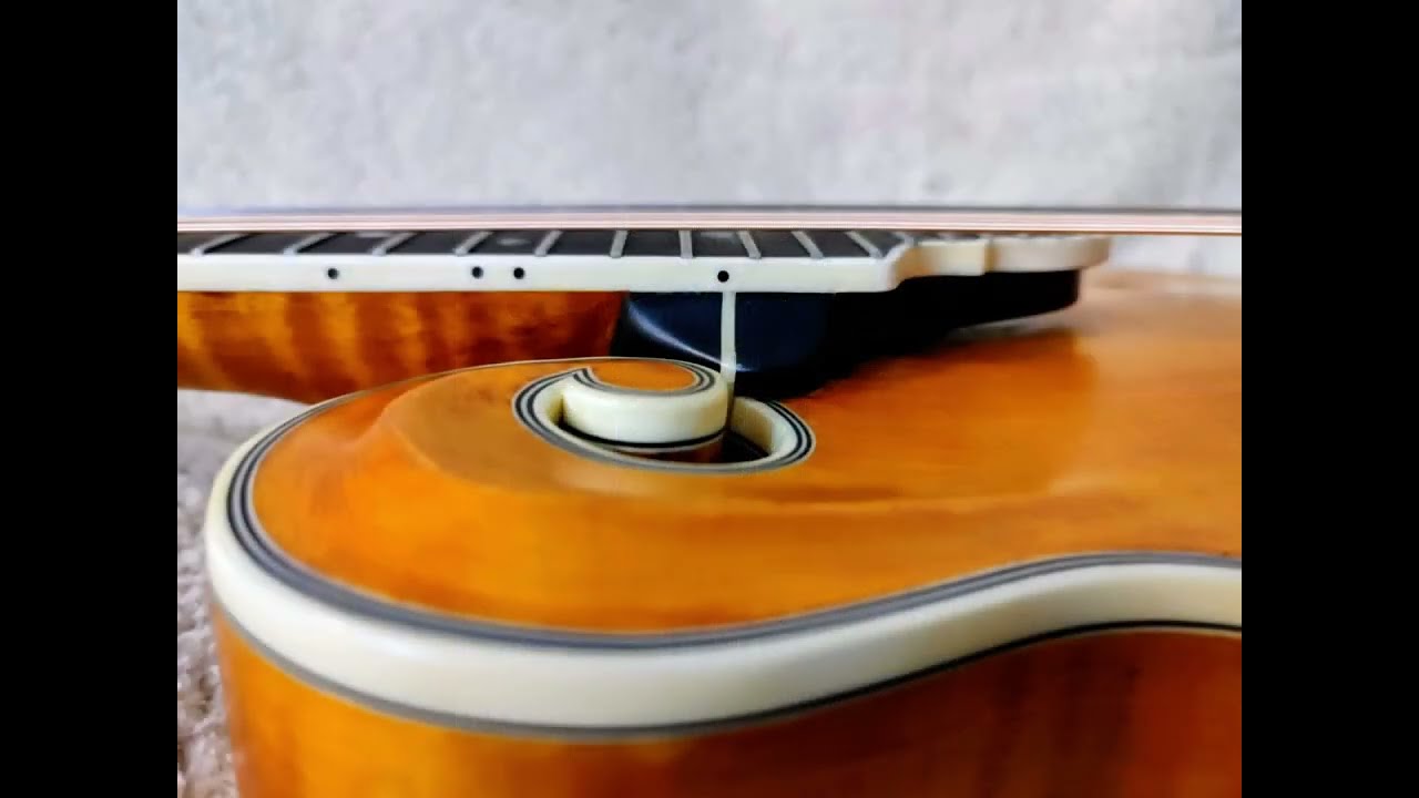 Lentement Mademoiselle on Gatti #66 mandolin