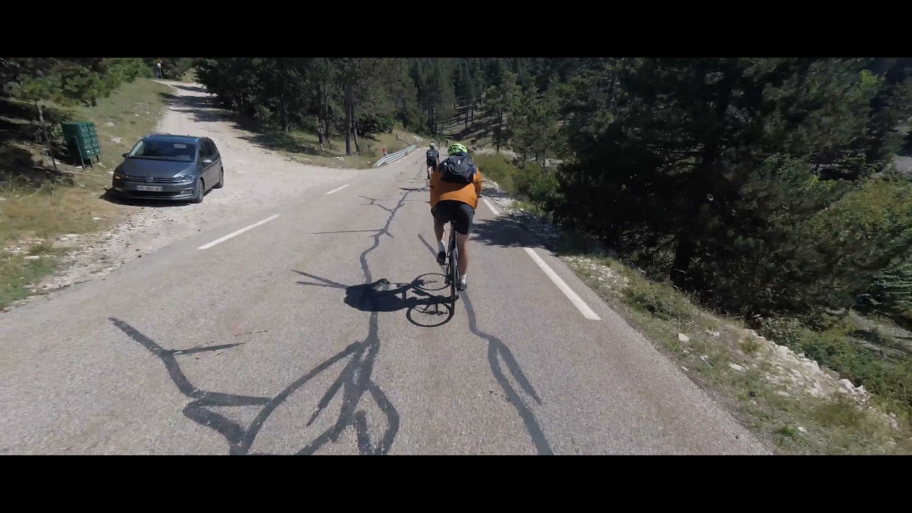 Descente du Mont Ventoux en vélo !!!