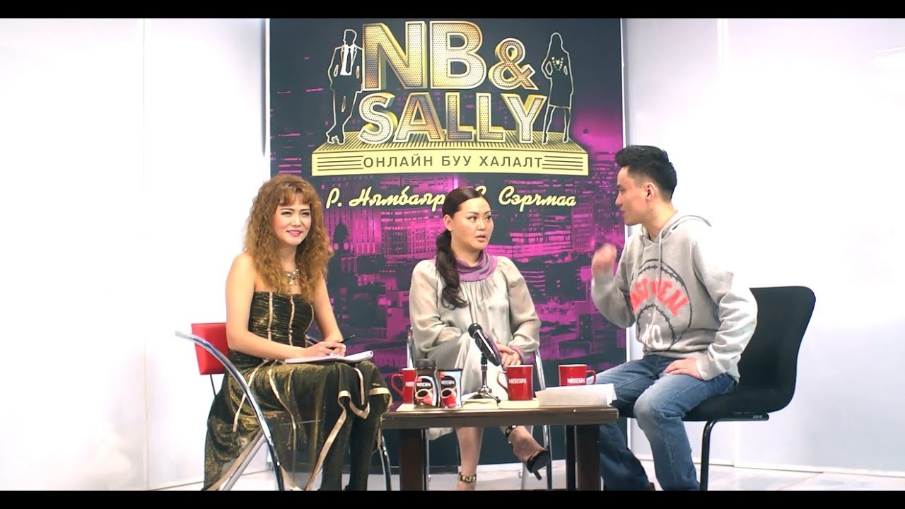 NB & SALLY with Undarmaa.