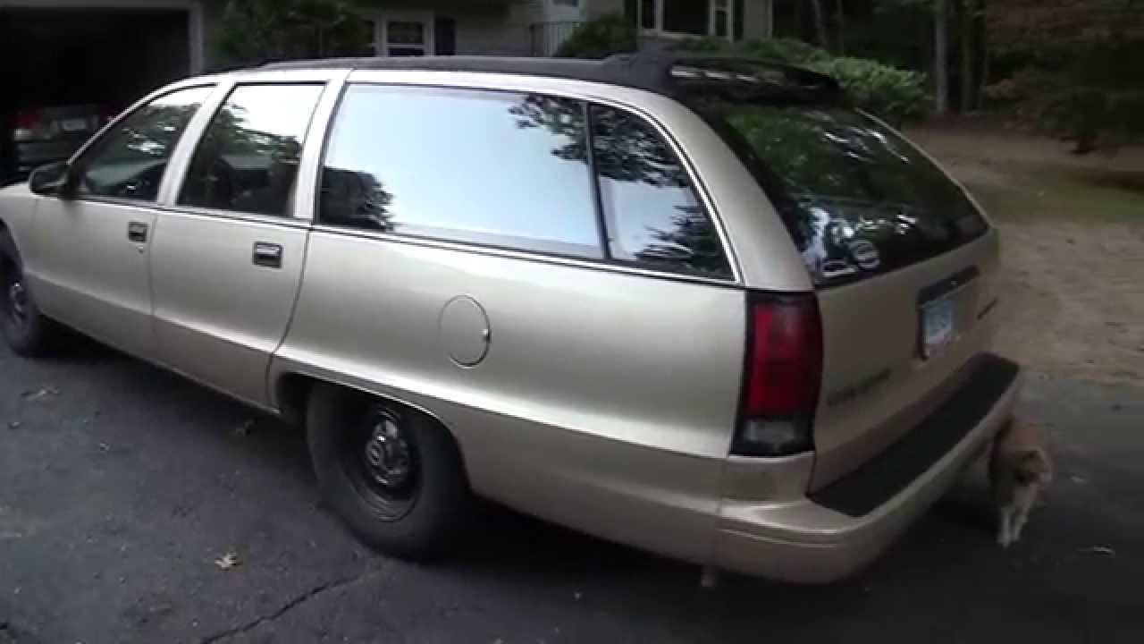 Экскурсия по полицейскому универсалу Chevy Caprice 1A2 1995 года выпуска