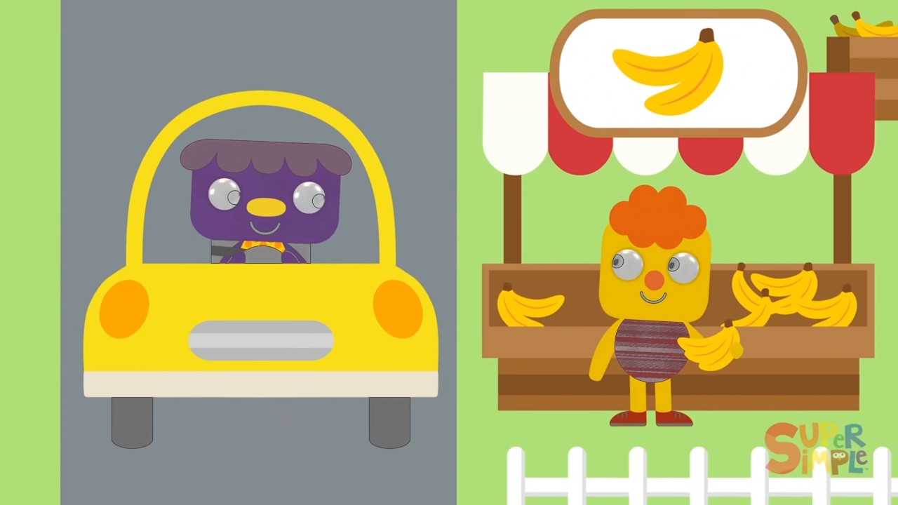 Let's Go for a Ride with My Yellow Car | Noodle & Pals | Sponsored By: Klasky Csupo 2001 Effects