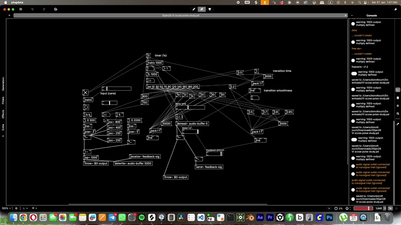 30jan26 VI scose poise study #puredata