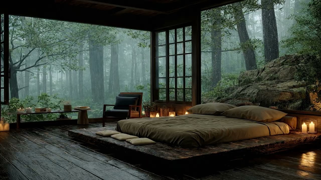 Soft Rain Soundscape | Calm Atmosphere for Everyday Life