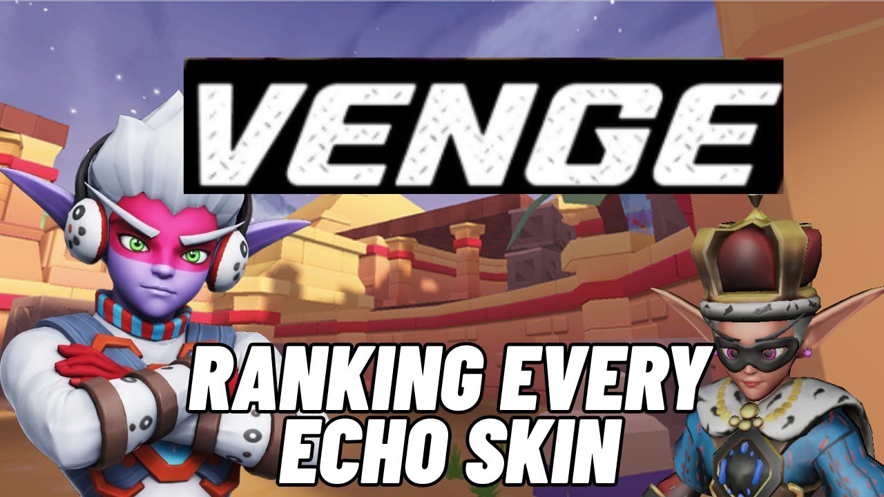 Ranking EVERY Echo Skin's in Venge.io