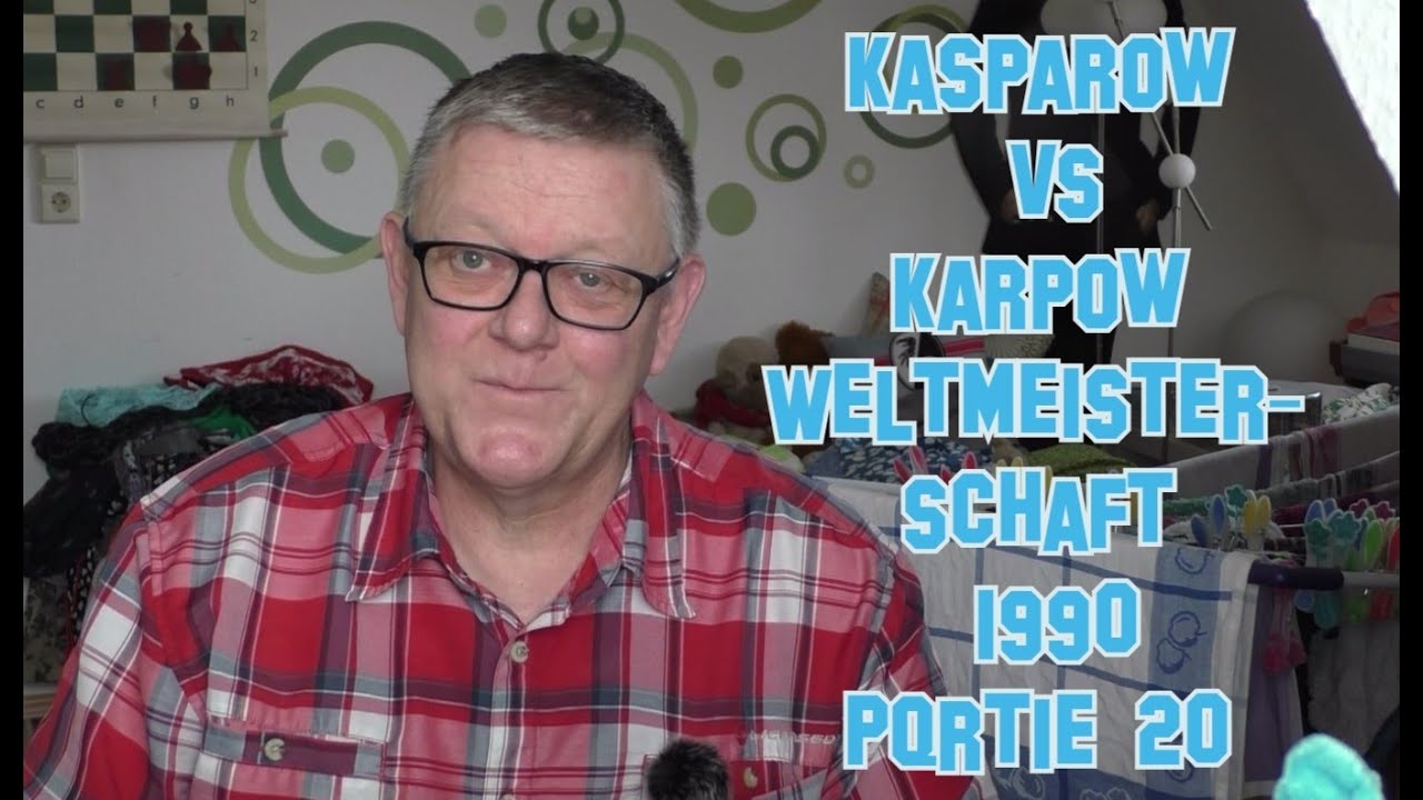 Kasparow vs. Karpow | Schachweltmeisterschaft 1990 | 20. Partie