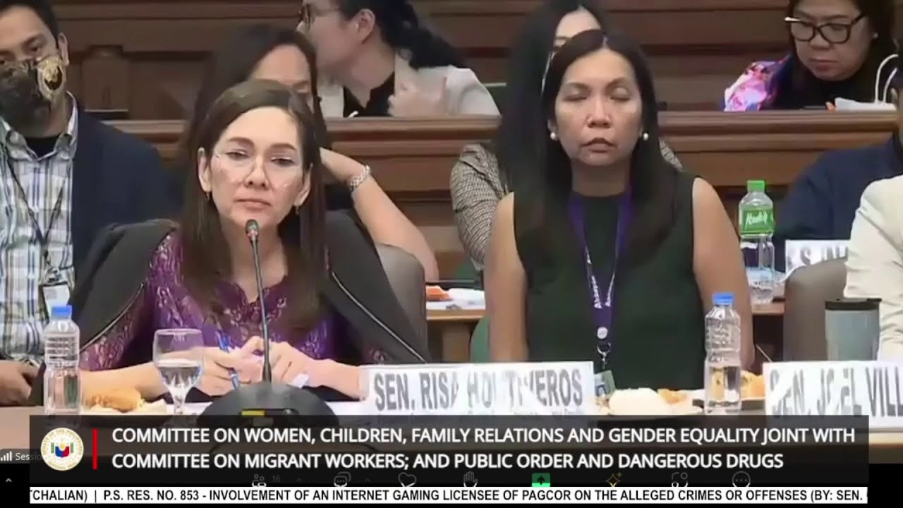 Sen. Gatchalian asks Gen. Macapas about information shared by Mary Ann Maslog | GMA Integrated News