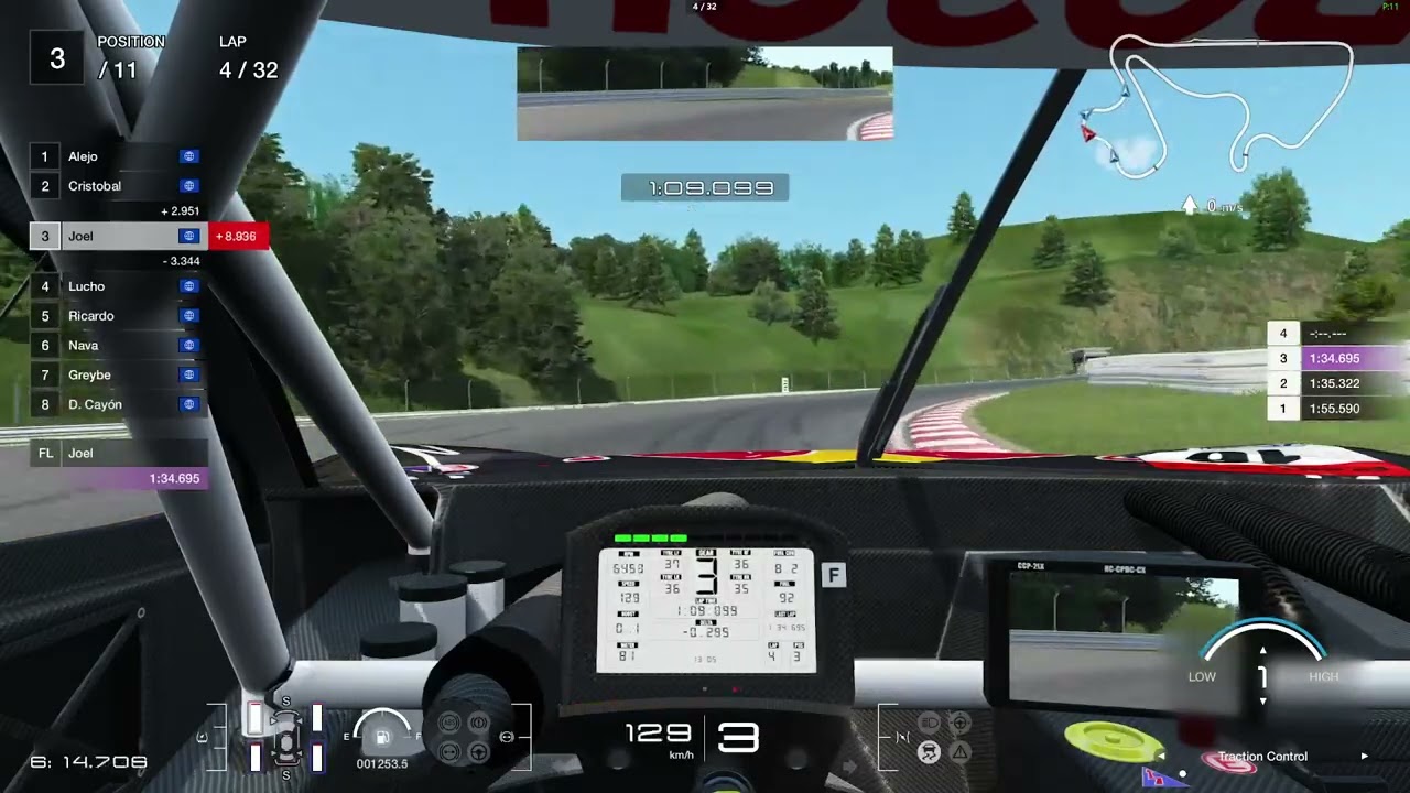 Assetto Corsa campeonato Super GT #6 Autopolis