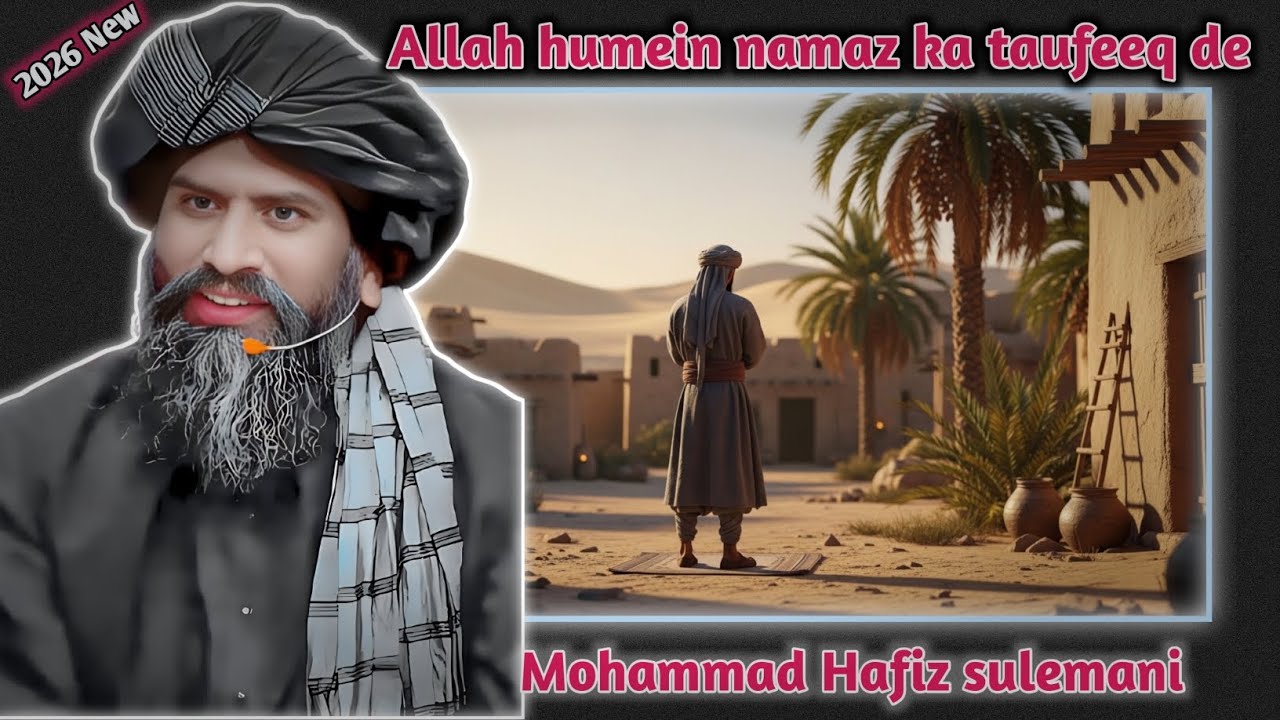 🕌 Namaz-Dil ka Sukoon | Zindagi ki Pehchaan. Hafiz sulemani bayan 😰🌹