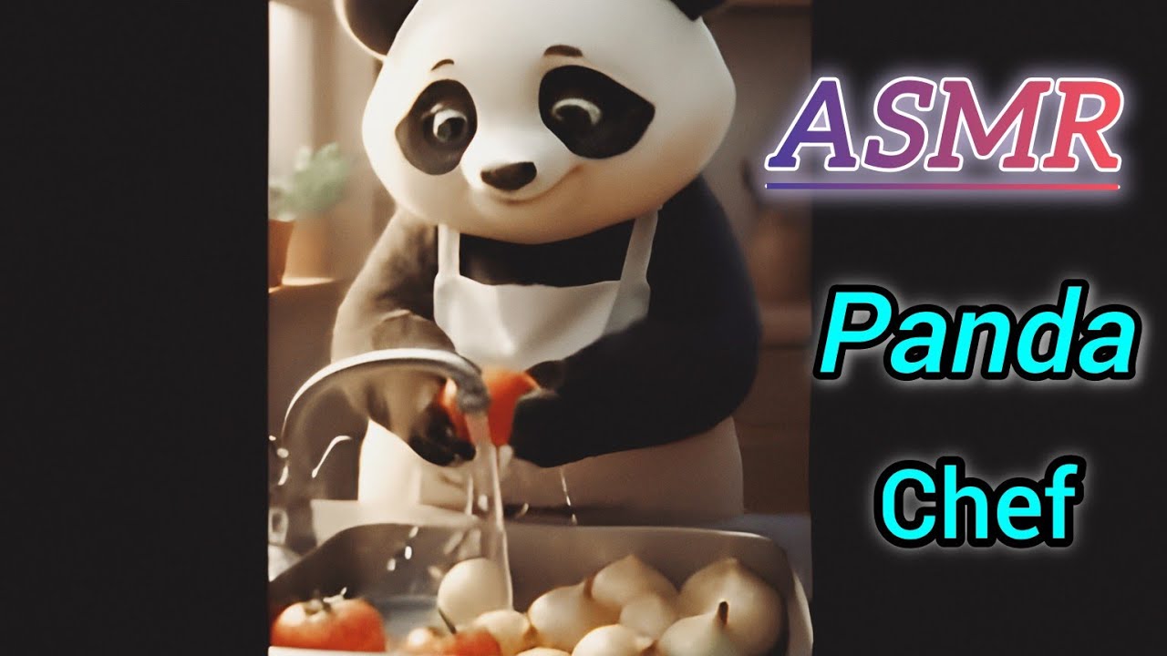 “Experience 1-Minute Chelo Kebab with Panda! 🍽🐼 | AI Animation + ASMR”