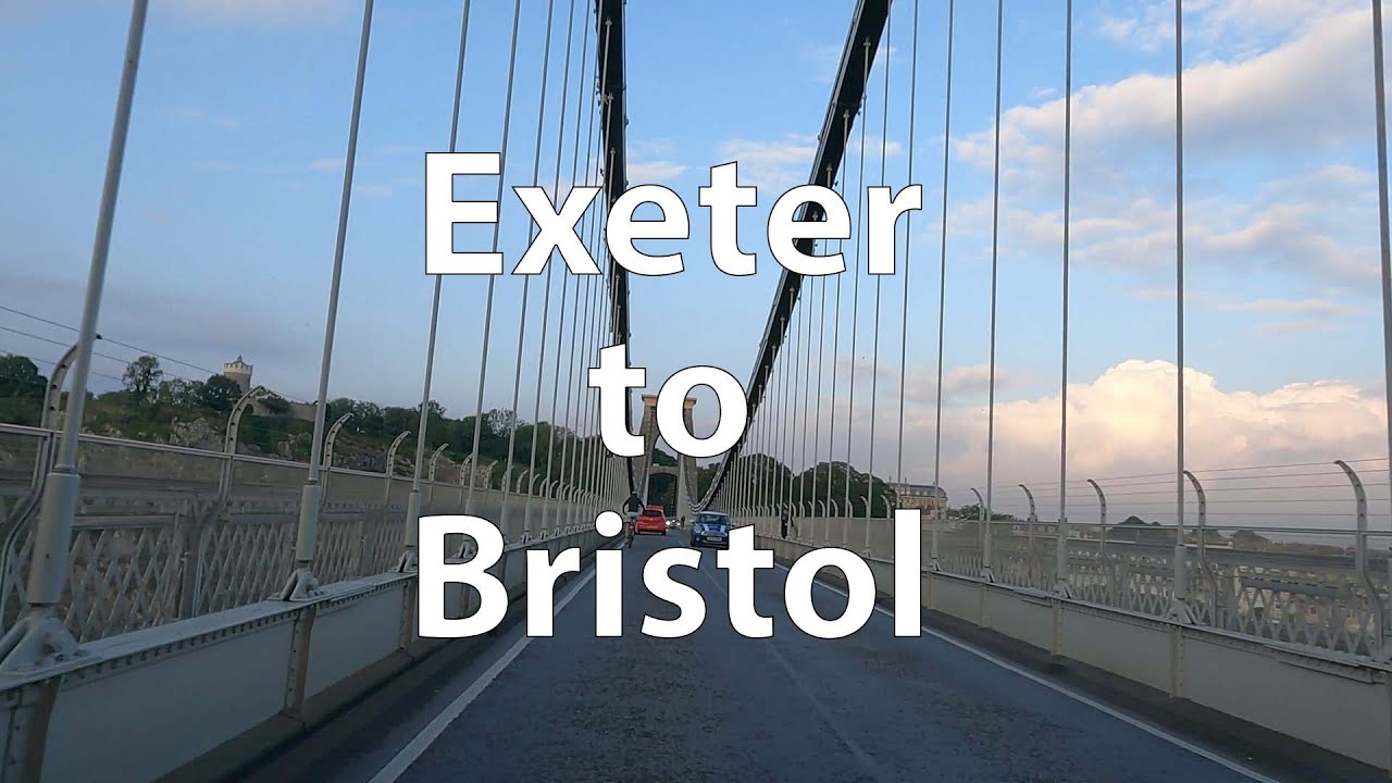 [4K] Driving from Exeter to Bristol (UK)