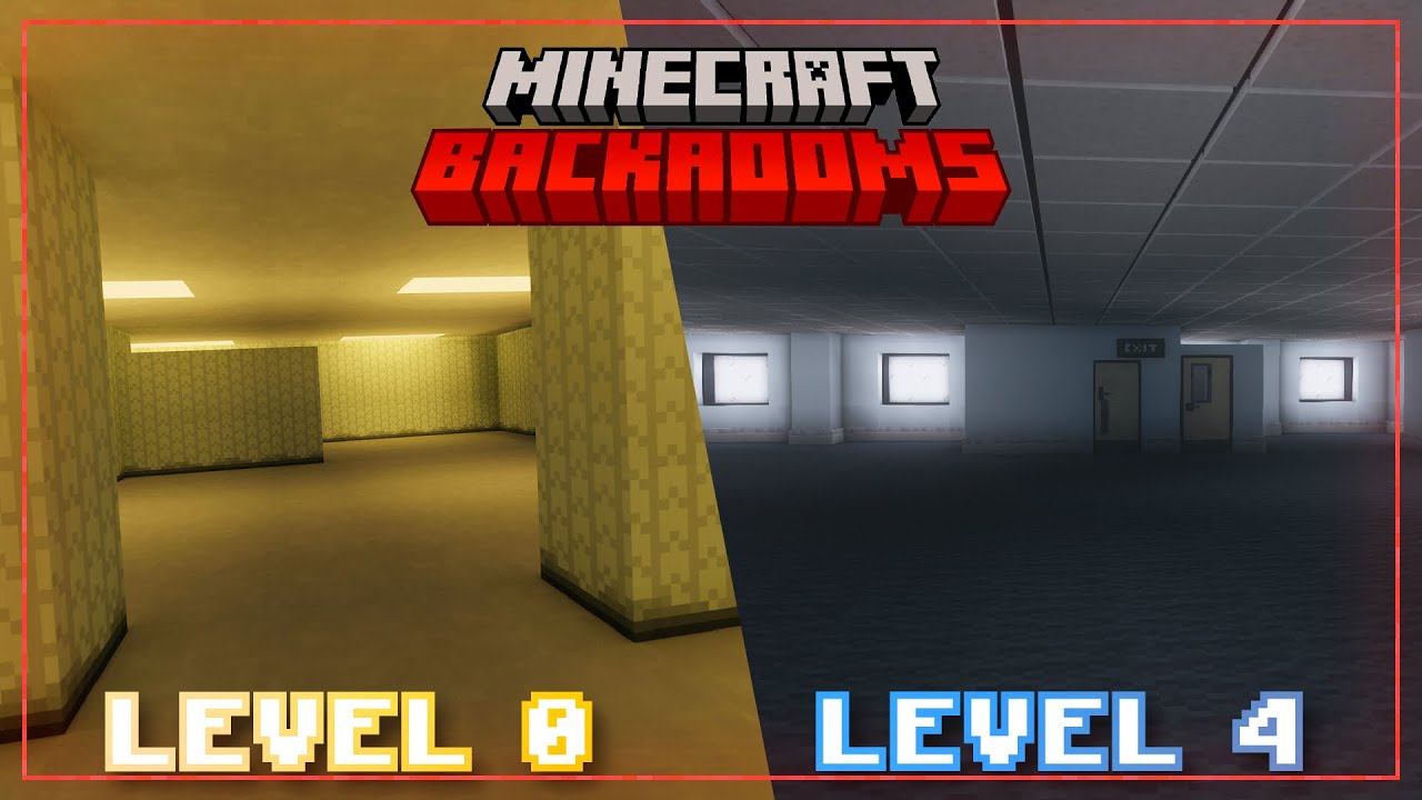 Уровни подсобных помещений в Minecraft
