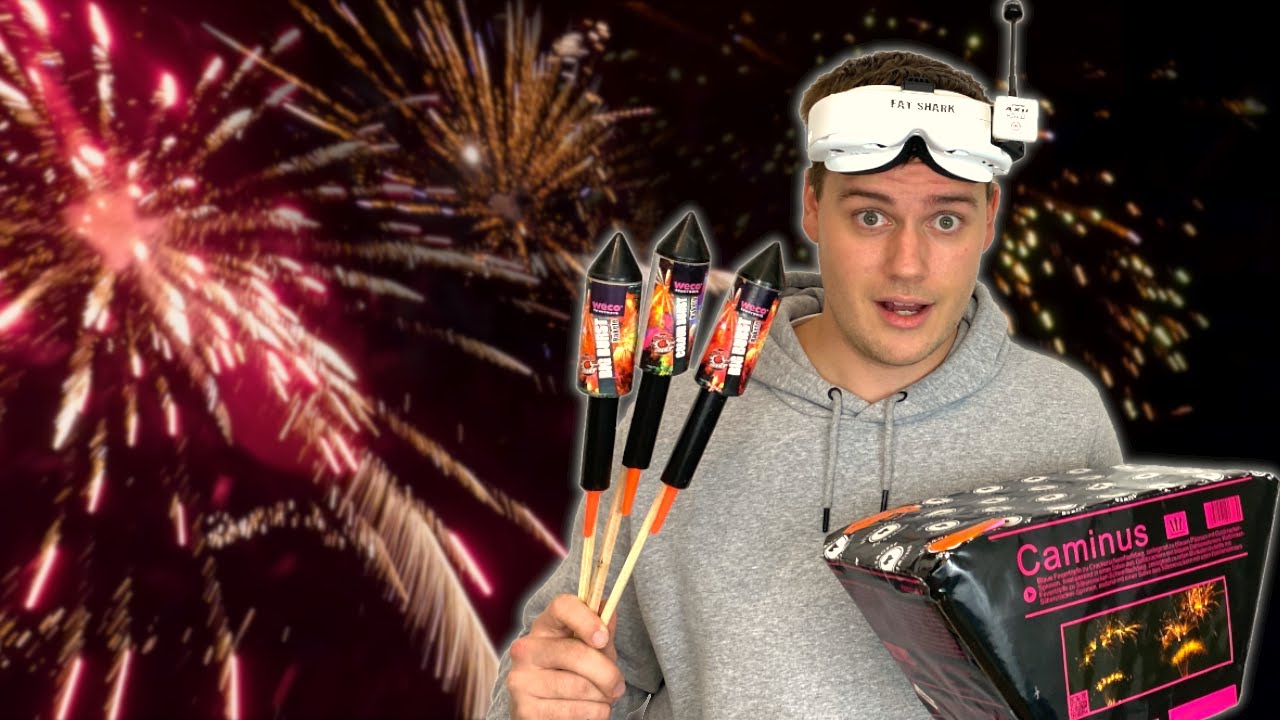 FPV Drohne VS Feuerwerk trotz Regen❗| Projekt FPV | RiderzChaos