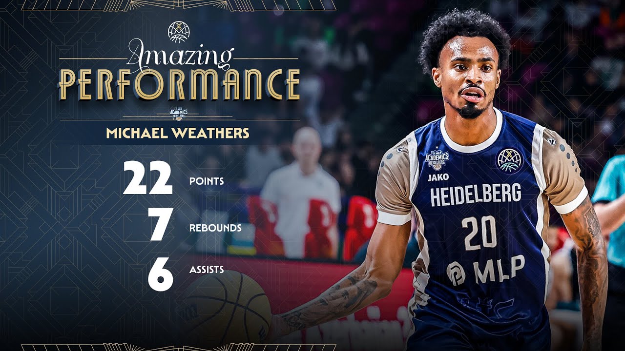 Michael Weathers (22 PTS) | Player Highlights | WARS v HDB | #BasketballCL 2025-26