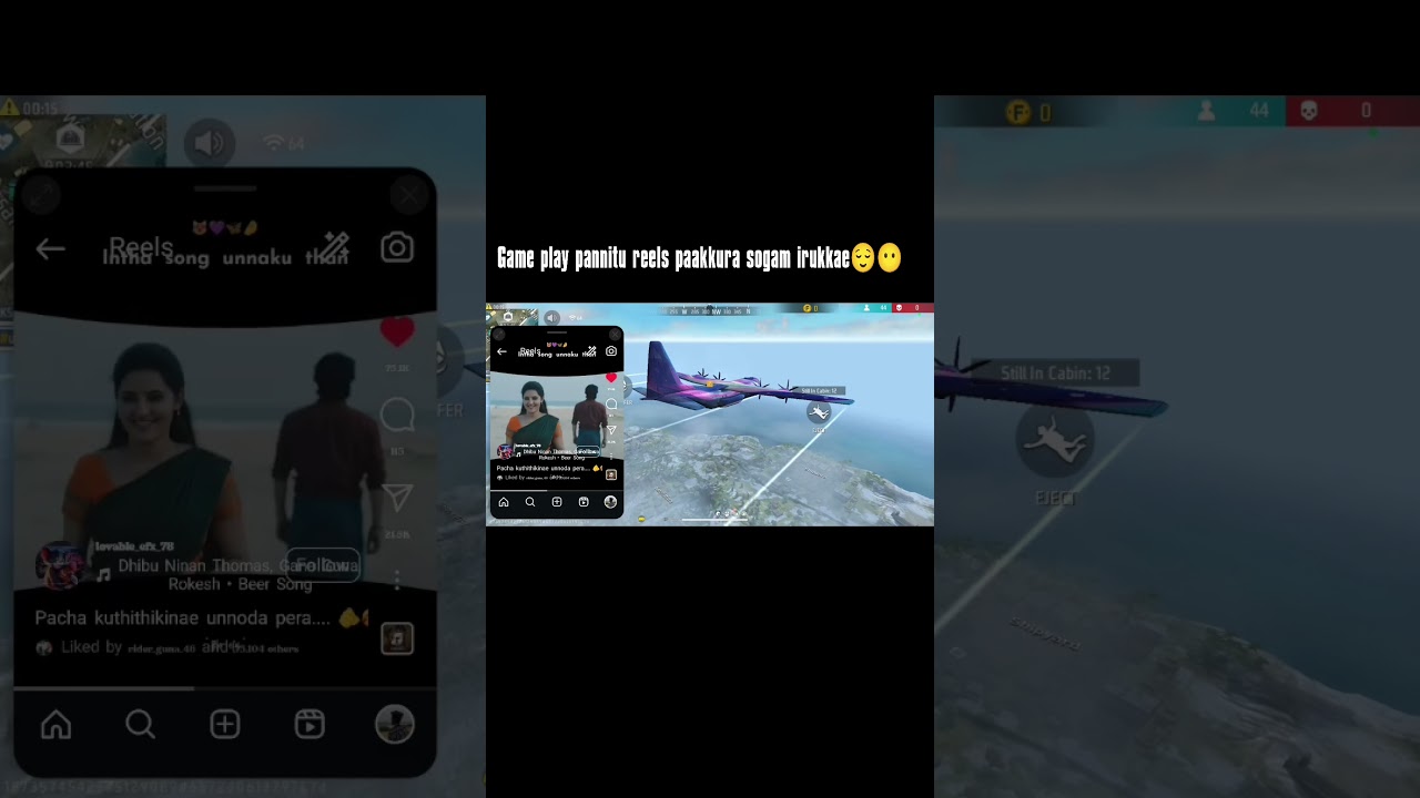 Gameplay With Instagram reels #freefire #garenafreefire #livetamil #whatsappstatus