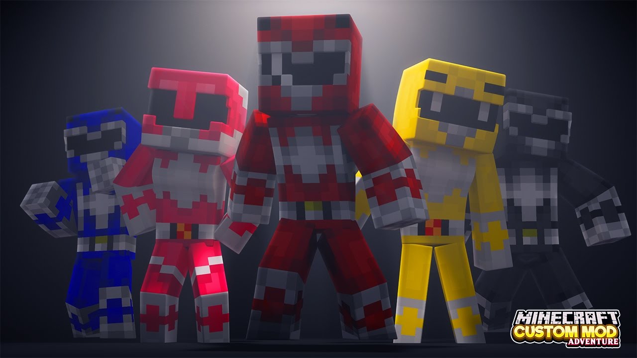 Minecraft — КАК СТАТЬ МОГУЧИМ РЕЙНДЖЕРОМ — Пользовательский мод-приключение