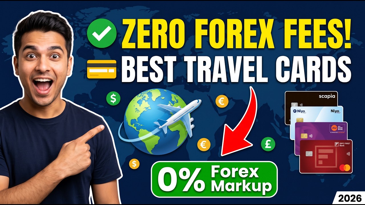 Best Zero Forex Credit Cards in India 2026 (0% Markup!)