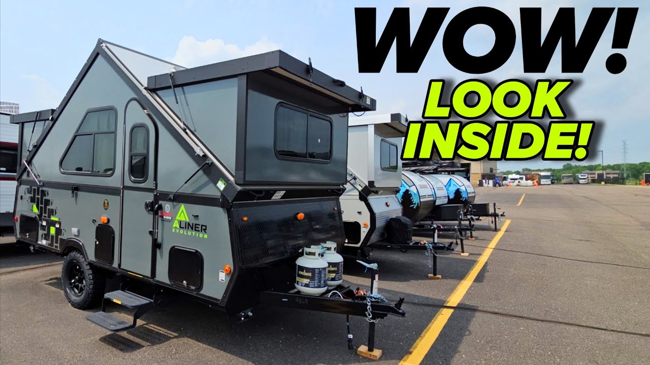 Tiny RV from ALINER Evolution! These are so cool!