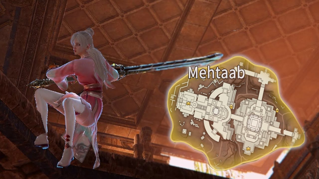 Justina Gu w/Greatsword in Holoroth's Mehtaab | Naraka Bladepoint