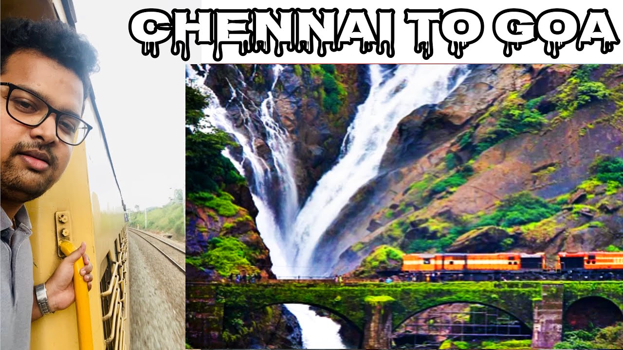CHENNAI 🔂 GOA | 6 IDIOTS | TAMIL | TRAIN JOURNEY | FOOTLOOSE VAGATOR