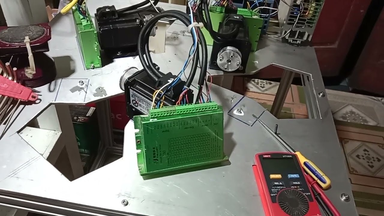 Stepper servo Driver T60  cấu hình và điều khiển servo