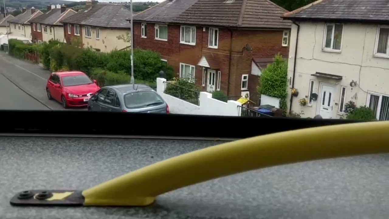 BUS RIDE AROUND BRACKEN BANK ESTATE KEIGHLEY 01 06 22