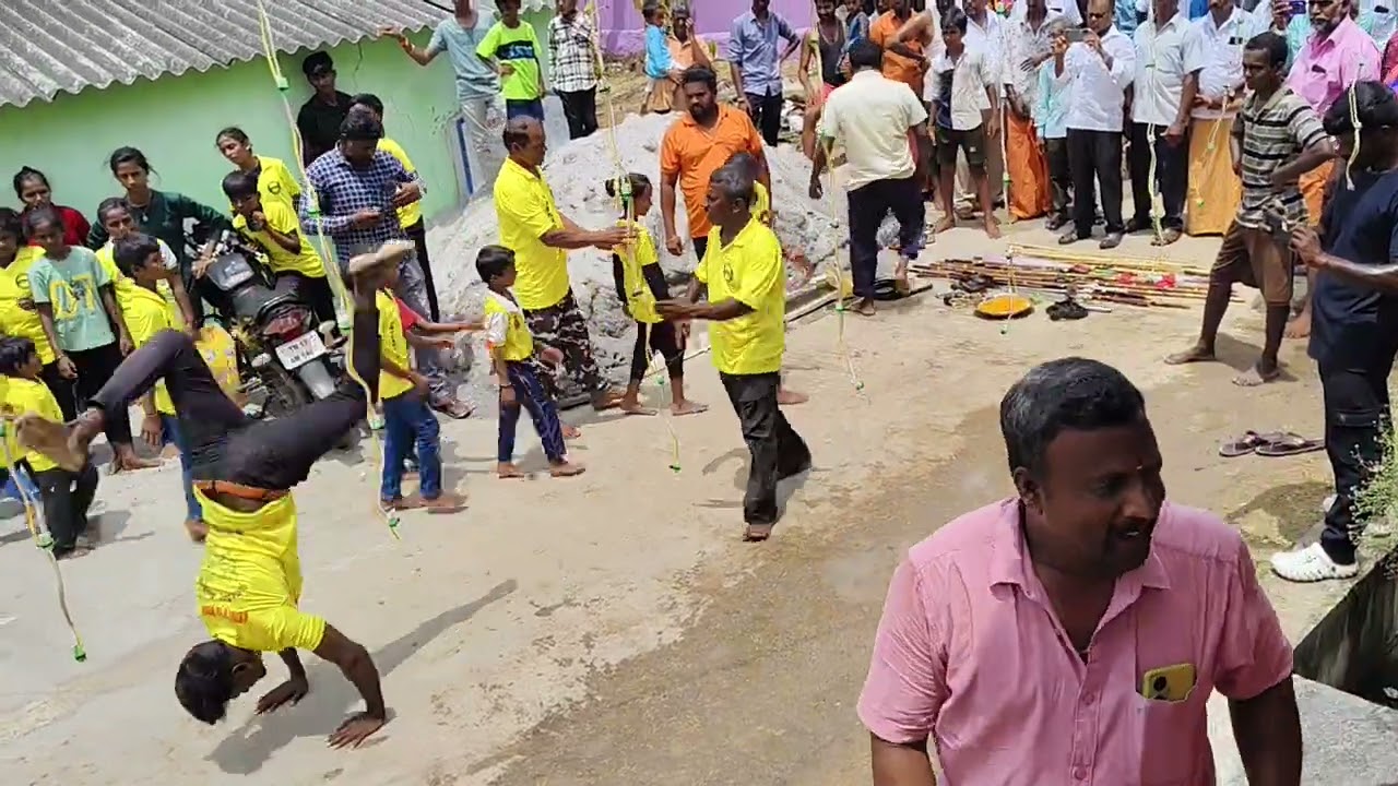 🥁🤸🤸‍♀️சிலம்பம் சுற்றுதல்🤸🤸‍♀️ 🥁                   🥁Sk chandru kalaikuzhu 7339379654