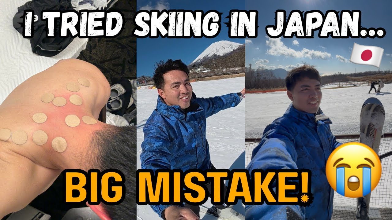 I Tried Skiing in Japan: BIG MISTAKE! 😭