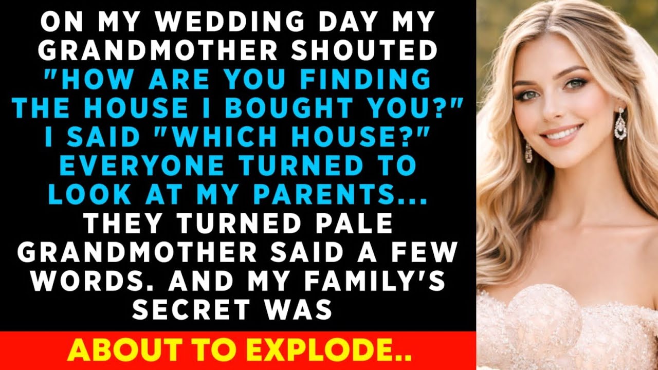 On My Wedding Day, Grandma Shouted 