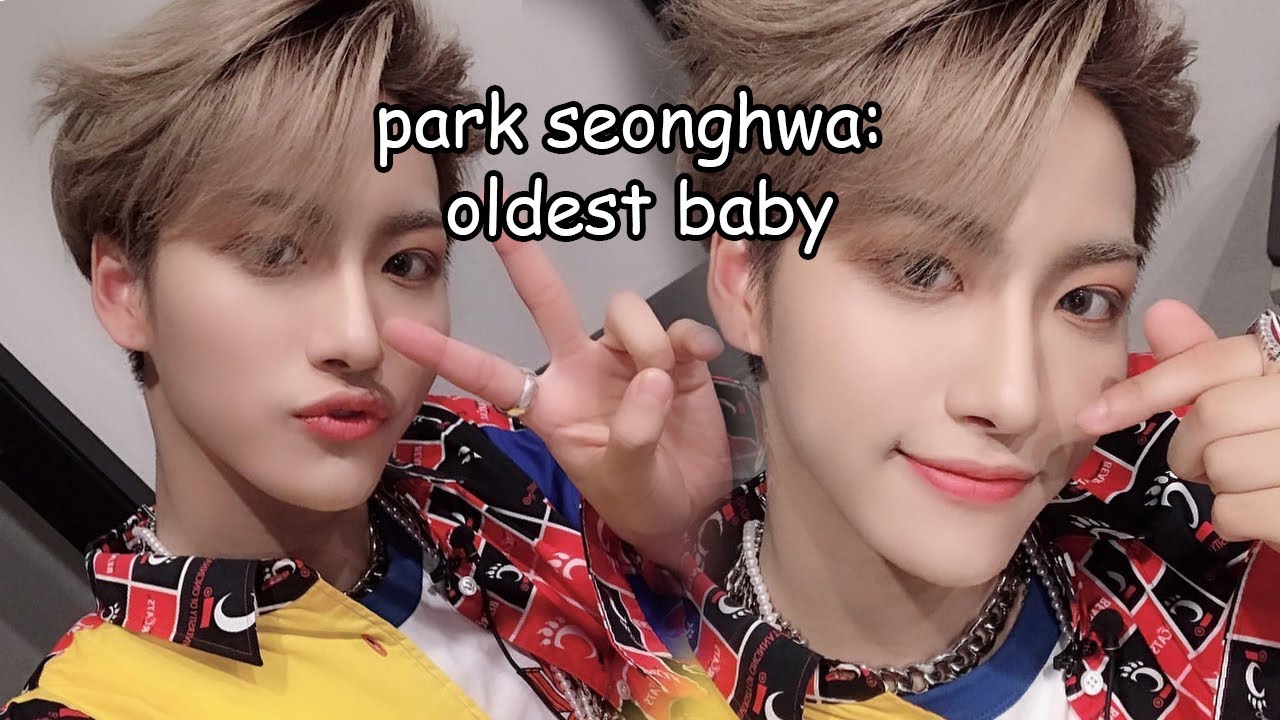 [ATEEZ] park seonghwa: oldest baby of ateez
