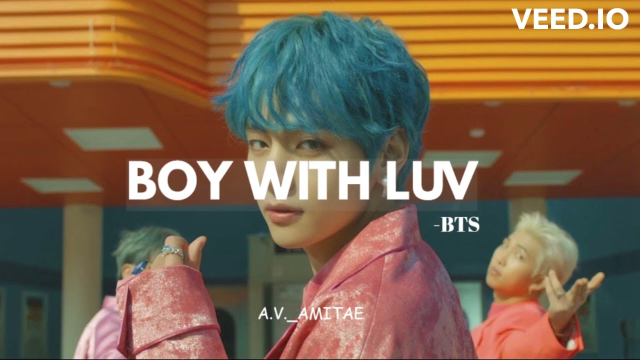 𝘽𝙏𝙎 -BOY WITH LUV [𝐬𝐩𝐞𝐝 𝐮𝐩]