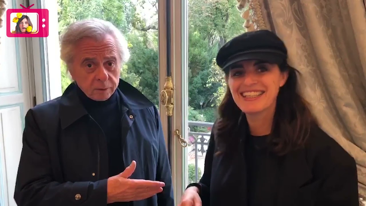 Sandrine SARROCHE visite le Cercle Interalliée avant son spectacle pour VAINCRE LE CANCER