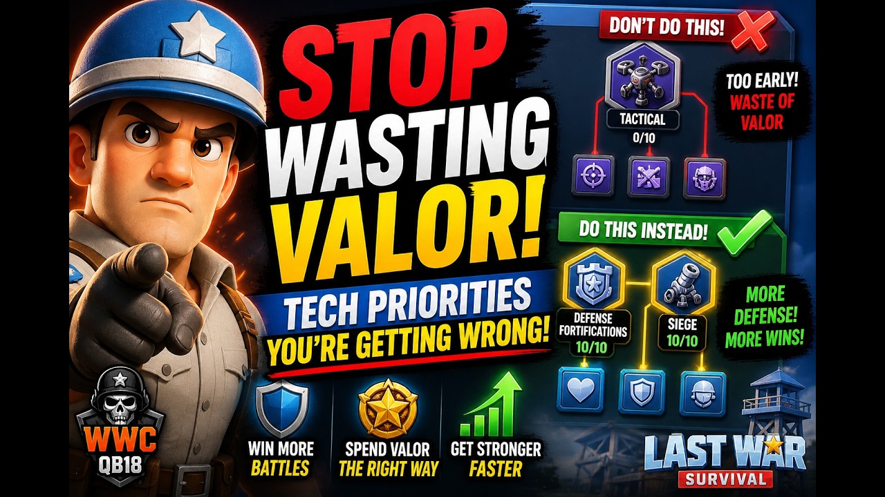 Tech Series Video 1: Tech Priorities & Comparing Tech in Battle | Last War: Survival