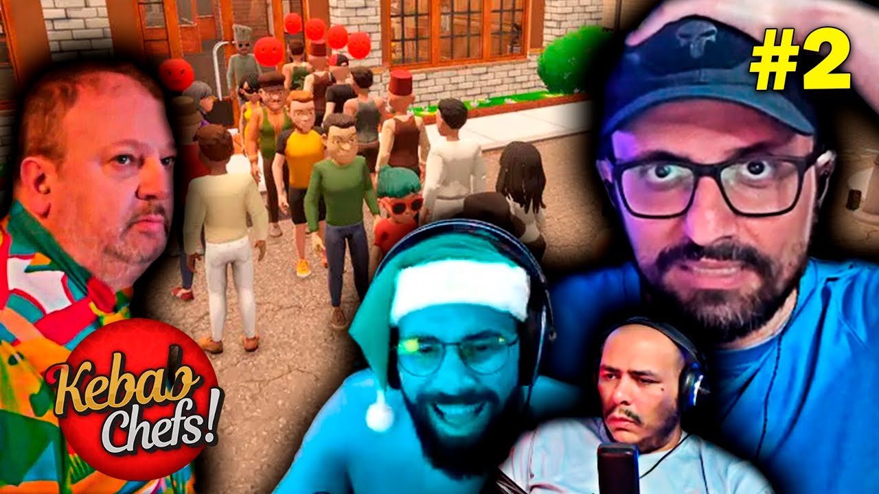 PESADELO NA COZINHA (VERSÃO IMUNDOS) - SMZINHO FABIOCOG JOELZINHO - KEBAB CHEFS RESTAURANT SIMULATOR