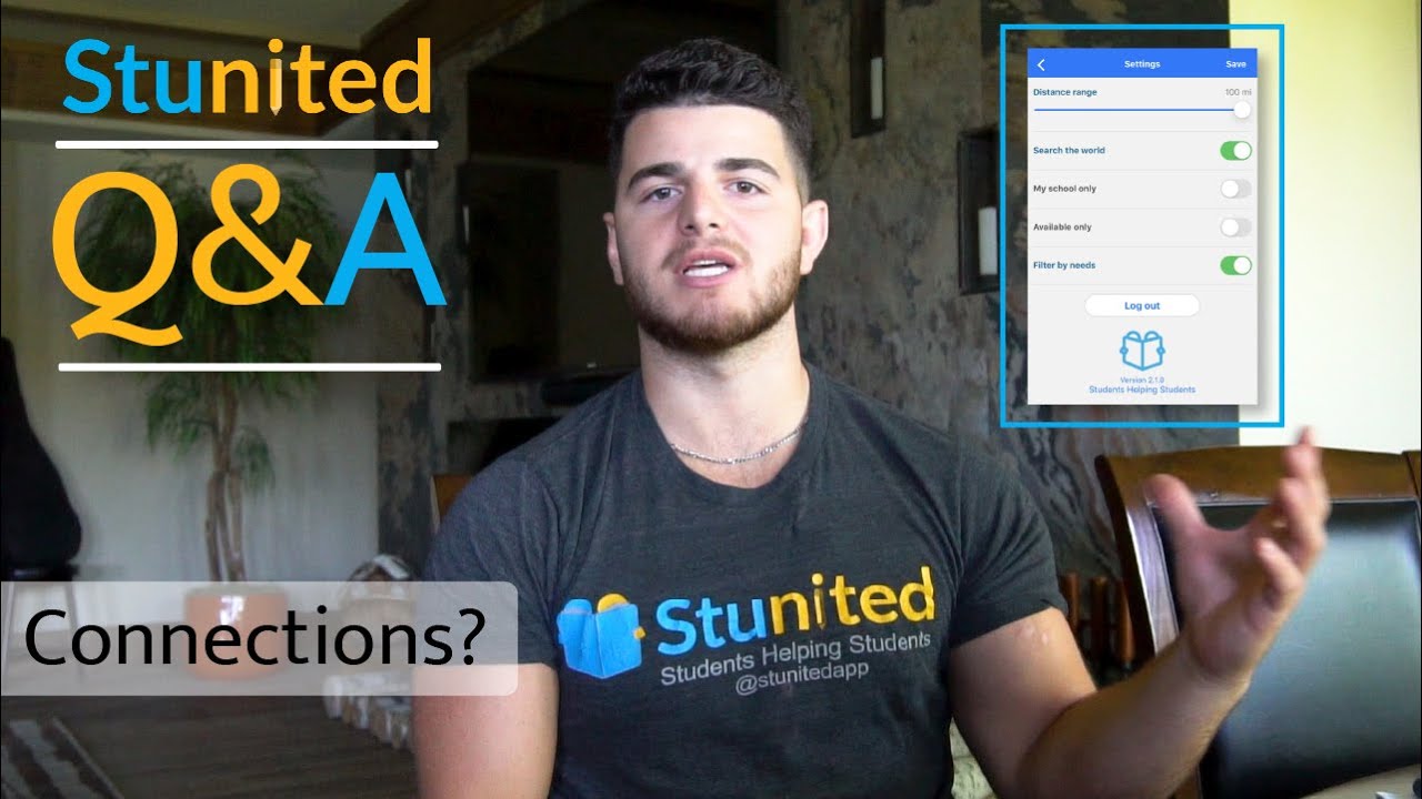 STUNITED Q&A | Connecting Outside of my School.....?