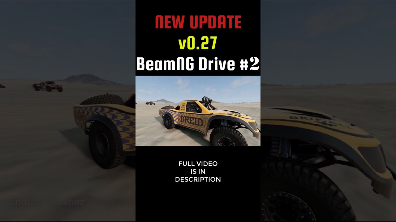 NEW UPDATE BeamNG Drive v0.27 #2 | BeamNG Drive