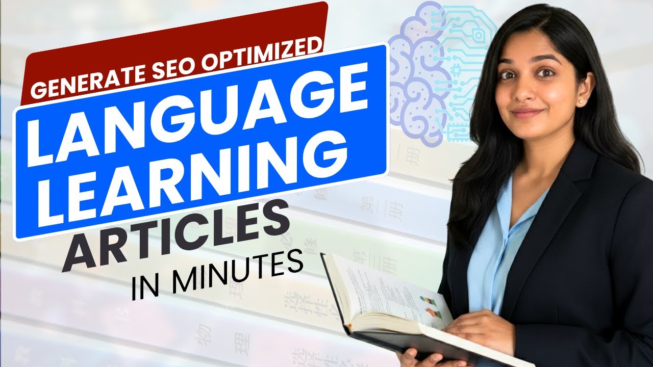 Auto-Generate Language Learning Blogs in Minutes with AI - Fast & SEO-Ready