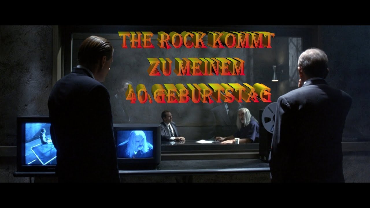 The Rock kommt zu meinem 40.Geburtstag