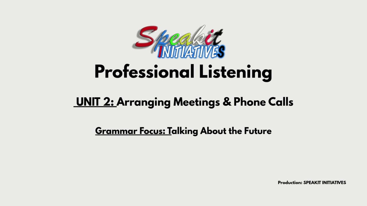 Professional Listening U2