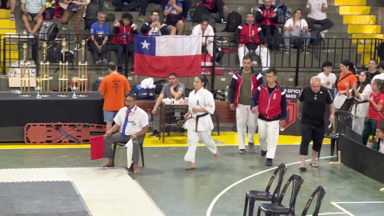 Marina Issa Final - Categoria Absoluto - Campeonato Sulamericano de Kyokushin 2022