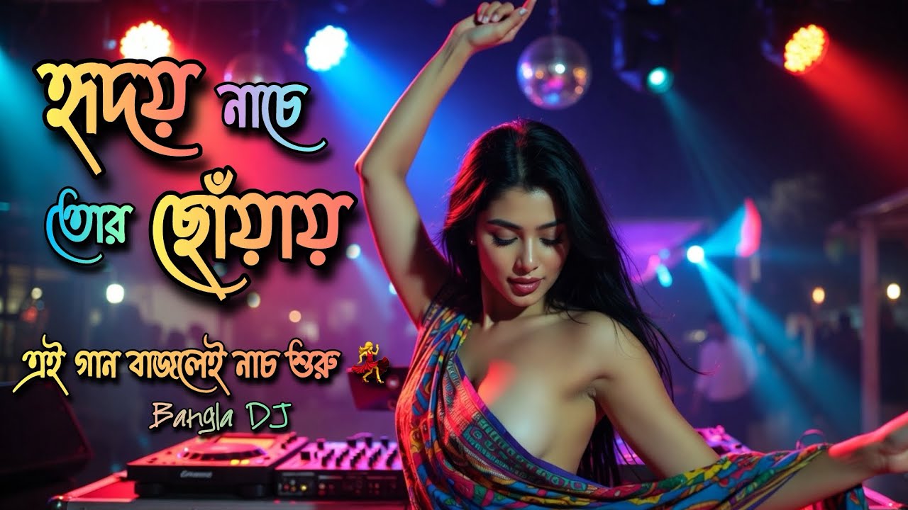 Bangla DJ Party Song | Love & Beat হৃদয় নাচে তোর ছোঁয়ায় | Bangla DJ EDM Romantic Song 2026