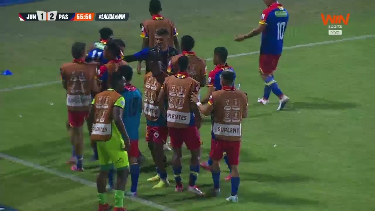&iexcl;APARECI&Oacute; EL GOLEADOR DE #LALIGAxWIN Y DE PASTO! Andrey Estupi&ntilde;an marca el 2-1 para el 'Volcanico'🌋⚽
