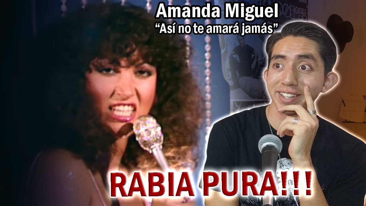 Reacciono y Analizo a AMANDA MIGUEL - ASÍ NO TE AMARÁ JAMAS (en vivo Viña 1985)