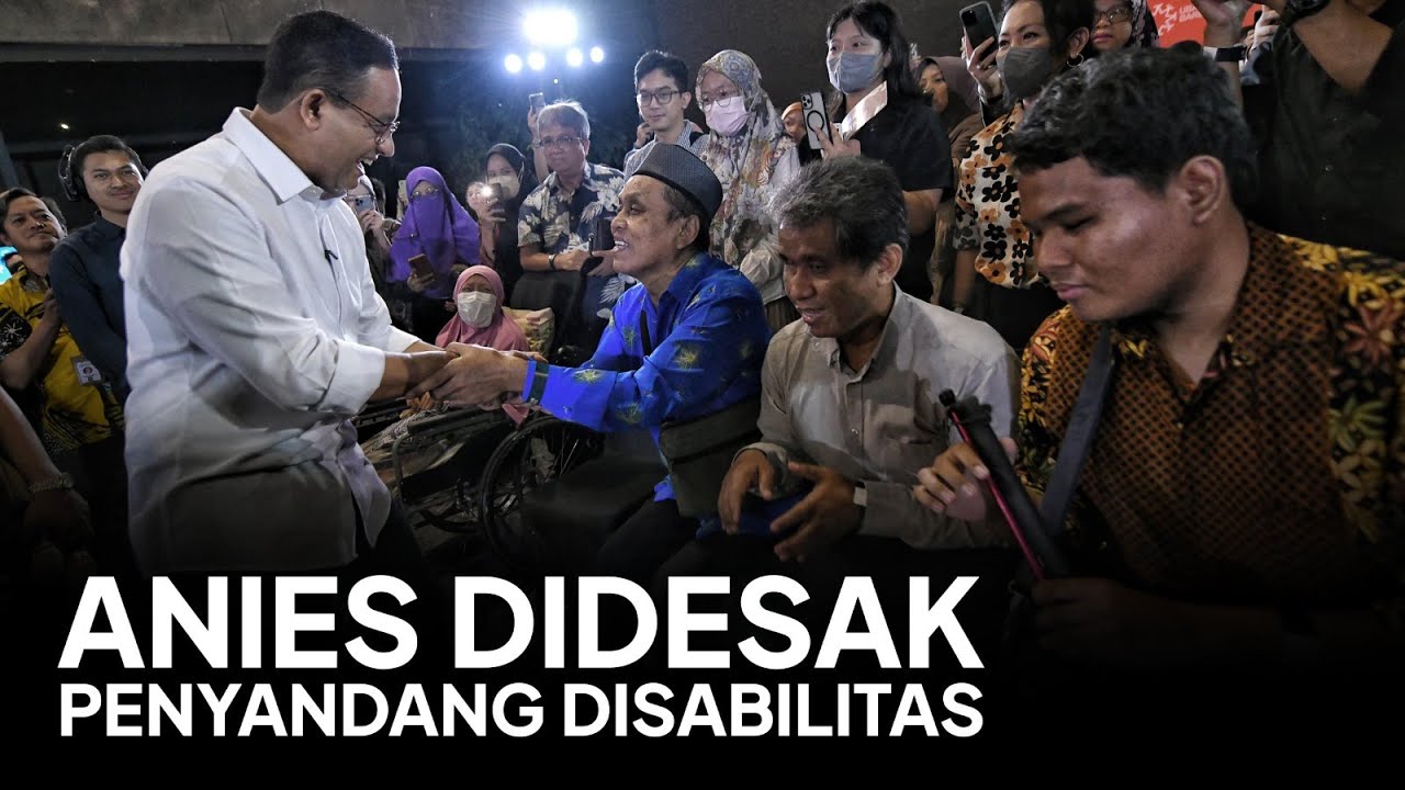 Anies Didesak Penyandang Disabilitas