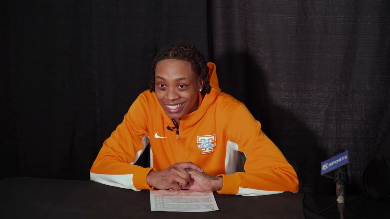 Lady Vols Coach Kim Caldwell, Zee Spearman post-game vs. Georgia