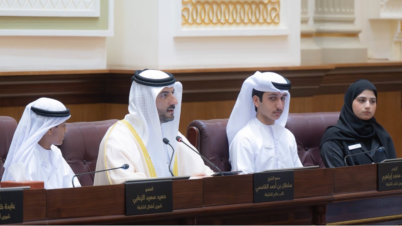 سلطان بن أحمد يفتتح مجلسي 