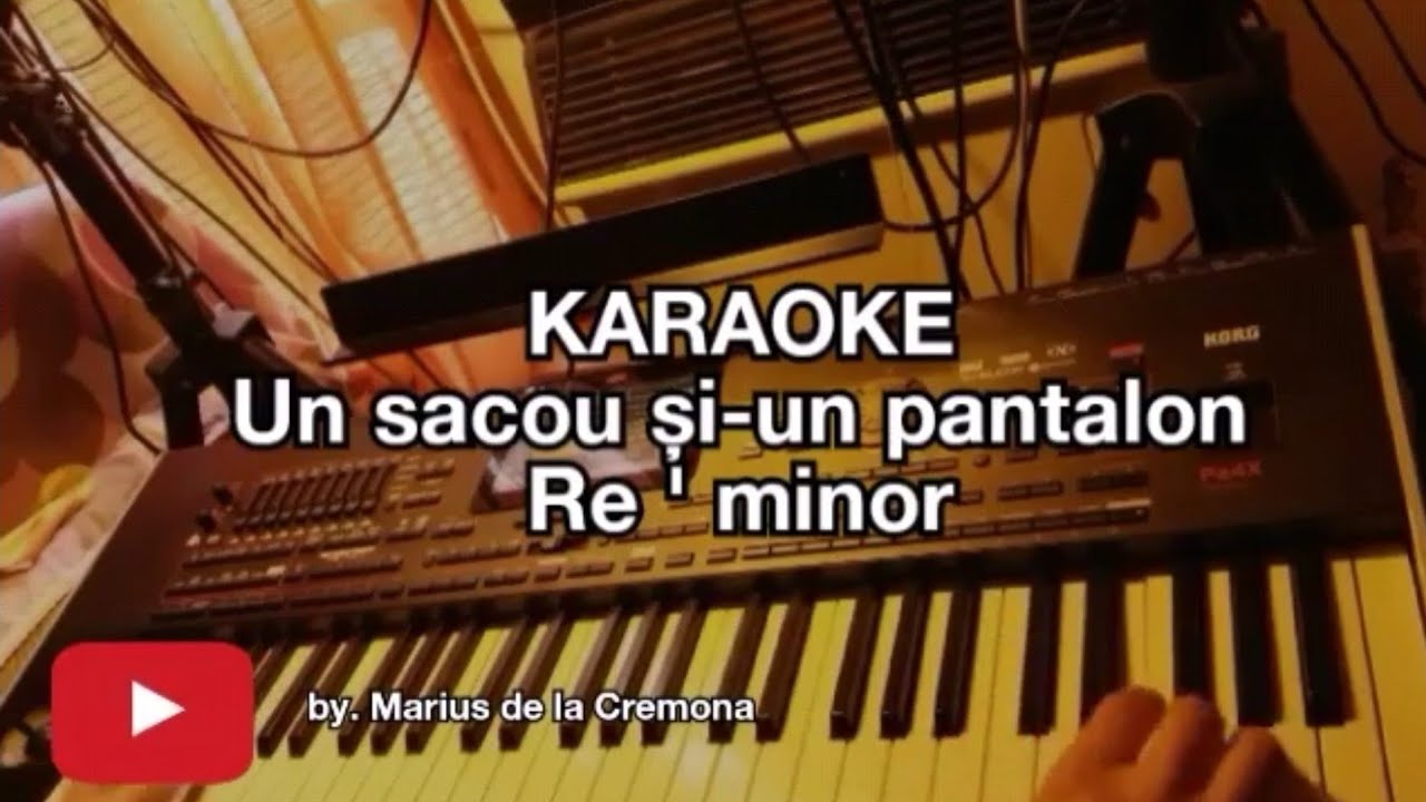 Un sacou și-un pantalon (Re ' min) - KARAOKE (cover Vali Vijelie și Costeluș de la Buzău)