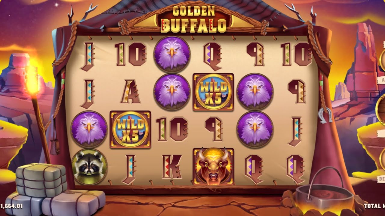 Golden Buffalo Mega Win!!!