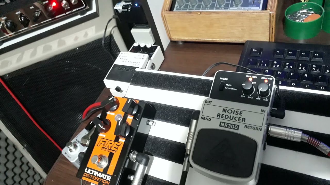 Pedal Supressor de Ruídos # 12   NR 300 Behringer   Tipos de Aplicações